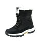 thumbnail image 1 of Zapatos de nieve para mujer de algodón grueso para invierno, para esquiar al aire libre, botas de media caña resistentes al frío, para correr, botas vaqueras., 1 of 8