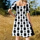 thumbnail image 5 of Vestido de fiesta elegante de manga corta con estampado de contraste de los años 60 para mujer , vestidos de fiesta para mujer, ropa para mujer, vestido femenino, 5 of 7