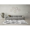 thumbnail image 3 of Ahgly Company Indoor Rectangle Abstract Gray Modern Area Rugs, 3' x 5', 3 of 4