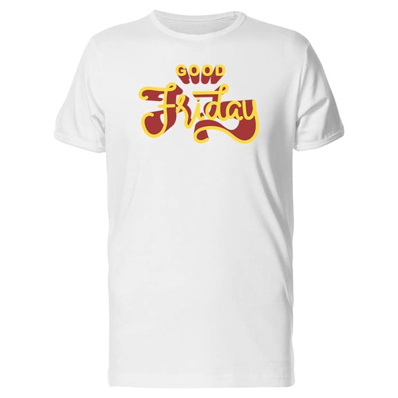 Retro Good Friday Quote Tee Men's -Image by Shutterstock
