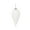 Drop shape, variant on Kokiya Christmas Decoration Hanging Pendant Christmas Ornament for Window Balcony Patio Deer head