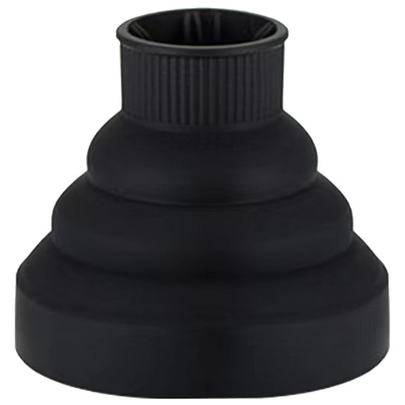 Soimiss Silicone Hair Dryer Diffuser Attachment Black Universal Blow Dryer Accessory