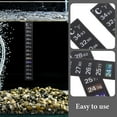 thumbnail image 2 of 2pcs Aquarium Thermometer Sticker Fish Tank Stick on Thermometer Strip Sticker, 2 of 9
