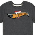 thumbnail image 3 of Hot Wheels - Halloween - Logo Bitten With Fangs - Toddler & Youth Short Sleeve Graphic T-Shirt, 3 of 5
