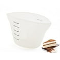 Silicone Measuring Cups, Translucent Flexible Measure Melting Cups for