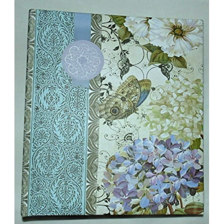 nantucket home hardcover ring binder address book purple blue