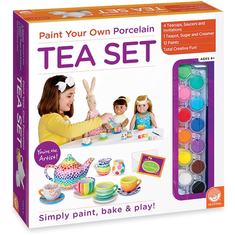 paint your own tea set