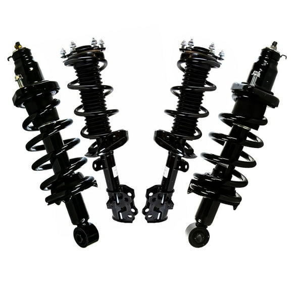 AutoShack Front & Rear Complete Strut & Coil Spring Assemblies for Honda, CR-V 2007-2011, 4WD FWD L4 2.4L