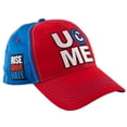 thumbnail image 3 of Men's WWE  Red John Cena Farewell Tour Snapback Hat, 3 of 4