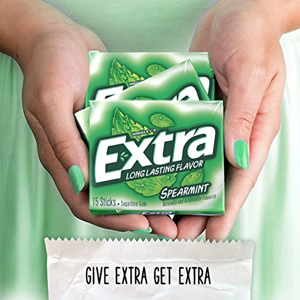 Extra Spearmint Sugarfree Gum