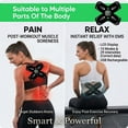 thumbnail image 3 of Intelligent EMS Muscle Relaxer Pad, Multi-Mode Electronic Pulse Body Massager for Back Shoulder Arm Leg Relaxation, 3 of 9