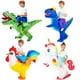 thumbnail image 2 of Disfraz inflable de dinosaurio para niños, mascota, unicornio, gallo, Anime, Purim, Halloween, fiesta de Navidad, disfraz de Cosplay, 2 of 5