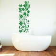 thumbnail image 4 of Adhesivo decorativo de pared extraíble con flores de ratán: despegable y pega. Adhesivos de pared con flores de ratán, color negro, 4 of 5