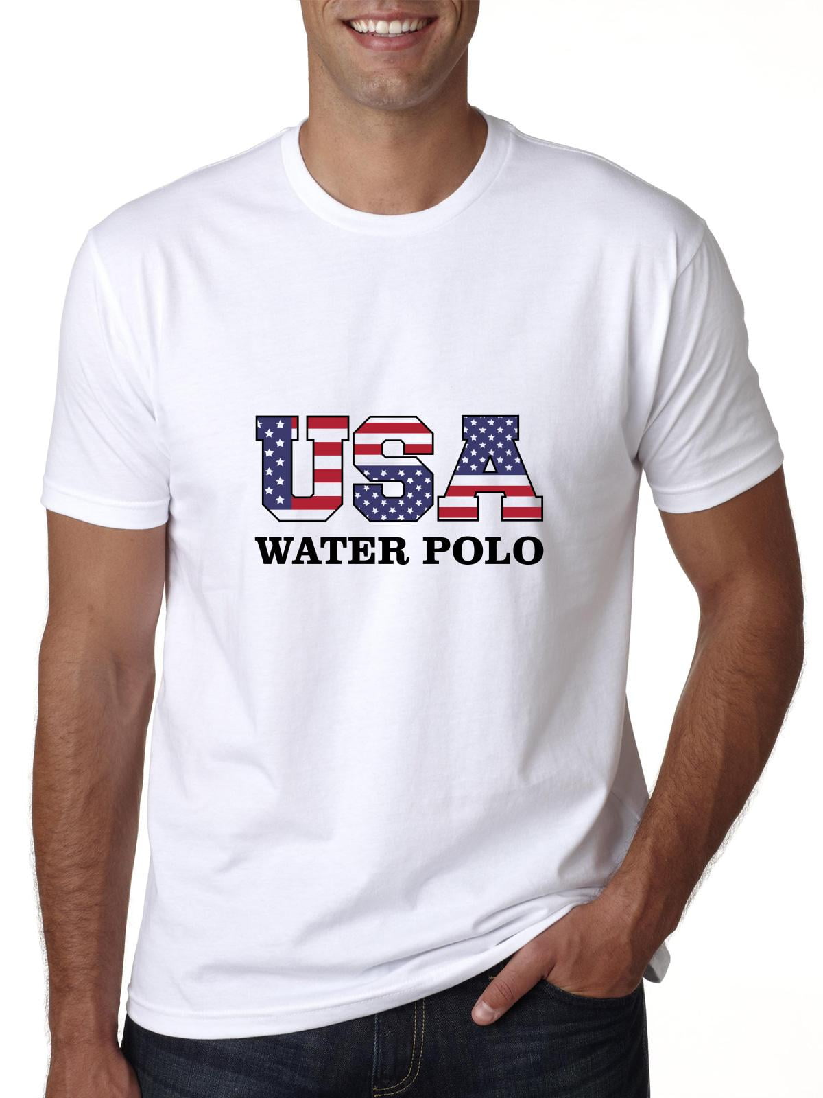 Hollywood Thread USA Water Polo Olympic Games Rio Flag Men's T