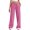 Pink, variant on Womens Straight Leg Low rise Sweat Pants Wide Leg Sweatpants Drawstring Elastic Low Waist Pants with Pockets,2XL,##Light Gray