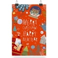 thumbnail image 7 of Dreamtimes Poster Prints Wall Paper Art Decor Christmas New Year Winter House Orange 12x18 inch Photo Picture Poster for Home Bedroom Living Room Kitchen, 7 of 7