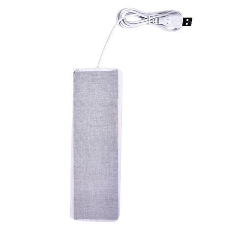 

HMPEAIIY Fibre Electric Heater Heater USB White Line1.5m For Men And Women Warm Winter Cold Weather Skiing Walking Cycling Winter