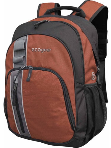 Ecogear Palila Backpack with Padded Laptop Sleeve, Red by Overstock