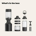 thumbnail image 3 of Beast Blender + Hydration System | Blend Smoothies and Shakes, Infuse Water, Kitchen Countertop Design, 1000W (Cloud White), 3 of 5