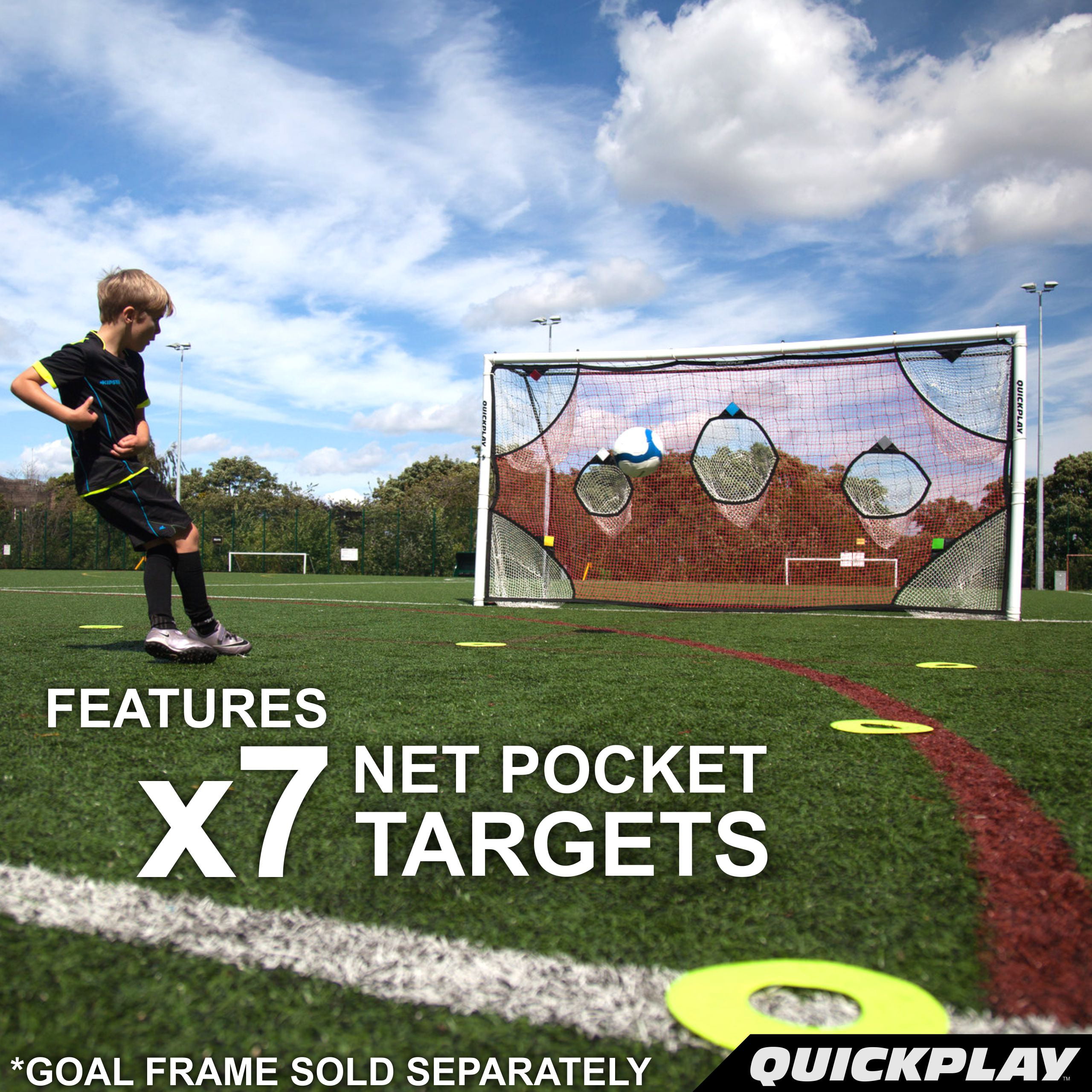 QUICKPLAY FOOTBALL GOAL POST Folding Outdoor Kids Goal in 3 SIZES 