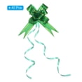 thumbnail image 3 of Unique Bargains 2.8inch Pull Bows Present Wrapping String Bows Ribbon Gold Thread Style Dark Green 40 Pack, 3 of 6