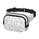 thumbnail image 2 of Fotbe Sea Turtle Cangurera Cuadrada con Estampado de Doble Capa, Bolsa de Cintura Ajustable Mini para Hombres y Mujeres, 2 of 9
