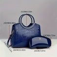 thumbnail image 4 of 2025 new style European and American fashion single-shoulder crossbody women's bag set, birthday gift, Christmas gift, 4 of 9
