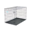 thumbnail image 6 of Carlson Pet Products Extra Large Secure Foldable Single Door Metal Dog Crate, Black, 6 of 13