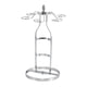 thumbnail image 2 of Estante para vino Soporte para botellas de vino Artesanía única Elegante Independiente Soportes para almacenamiento de vino Estante para copas Centro Argén Macarena sostenedor del estante del vino, 2 of 8