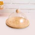 thumbnail image 4 of Cake Stand Versatile Pie Muffins with Dustproof Dome Lid Cheese Pastries Kitchen Server Tray Covered Serving Platter Cake Holder Large, 4 of 6