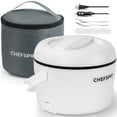 thumbnail image 1 of CHEFSPOT Lonchera Eléctrica de 37 Oz, Calentador de Alimentos Portátil de 80 W para Automóvil y Hogar, Lonchera Calefactora: a Prueba de Fugas, sin Bpa, Incluye Bolsa y Utensilios, 1 of 7