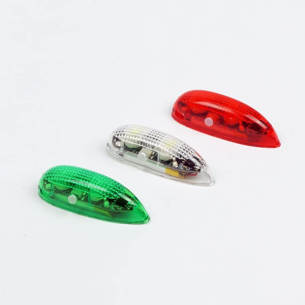 3PCS/Set RC Plane LED Kit for Jet Airplane Aircraft Fix Wing Quadcopter, Rechargeable Red Green White LED Flashing Lights, Super Bright Little Navigation Light for Safe and Fun - Walmart.com