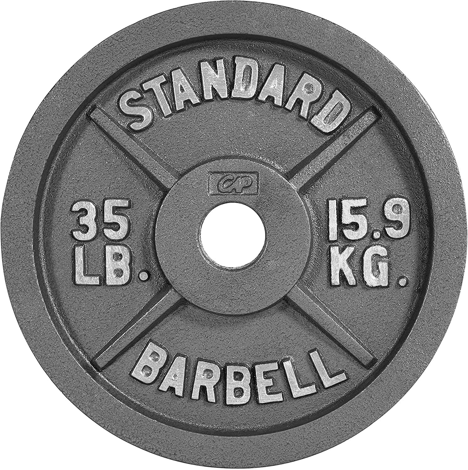 Weightlifting WF Athletic Supply Traditional/Classic 1-inch Hole Standard Solid Cast Iron Weight Plates Bodybuilding & Powerlifting Great for Strength Training Multiple Choices Available 