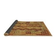 thumbnail image 2 of Ahgly Company Indoor Round Oriental Brown Traditional Area Rugs, 6' Round, 2 of 4
