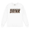 thumbnail image 5 of This Team Makes Me Drink Long Sleeve T-shirt Cleveland Football Fan Tailgating, 5 of 7