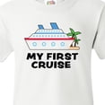 thumbnail image 4 of Inktastic My First Cruise with Cruise Ship and Palm Trees Youth T-Shirt, 4 of 5