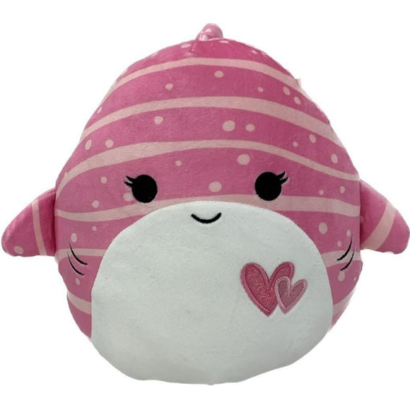 Squishmallows Valentines 8" - Pink Whale Shark