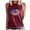 Wine, variant on IROINNID Patriotic Shirts for Women Round Neck Tank 4th Of July Casual Tops Regular Vest Tops Sleeveless Tops