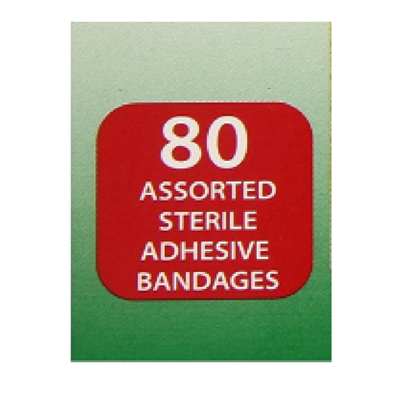 Curad Plastic Bandages All-Purpose Rectangular Long Lasting Assorted Sterile Size, 80 Ct