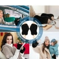 thumbnail image 6 of 4 Pairs Women Furry Fingerless Gloves Winter Gloves Faux Fur Soft Warm Fingerless Mittens for Women Girls, 6 of 6