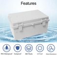 thumbnail image 3 of Caja de conexiones LMioEtool de ABS IP65 impermeable 29 x 19 x 14 cm, 3 of 8