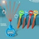 thumbnail image 1 of Juguete de varita de 32 agujeros con recarga - Soplador de burbujas para cara sonriente para juegos al aire libre, Nueva máquina de burbujas 2024 con diseño impermeable, juguete para actividades de, 1 of 6