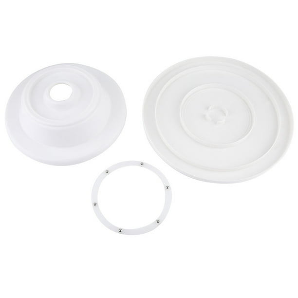 Plateau Tournant Pour Gâteaux 28 Cm – Support Rotatif Manuel En Plastique PP, Idéal Pour Décoration Professionnelle Et Maison