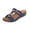 Blue, variant on Hurxie Flat Sandals for Women Dressy: Comfortable Flats Sandals Women Open Toe Women Walking Shoes Summer Navy 37