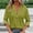 Army Green, variant on HAOTAGS Ladies Tops And Blouses Green Button Down Dressy Casual Tops 3/4 Sleeve Solid V Neck Shirts for Women