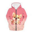 thumbnail image 5 of DISNIMO Corgi Hoodie Kids Heart Hoodies for Girls 14-16 Cute Hoodie Sweatshirts Kids Sweatshirt Hoodies Jacket for Boys Hooded Jackets Girl Zipper Hoodie Youth Hoodie Zip Up Hoodie Teen Girl Clothes, 5 of 7