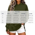 thumbnail image 3 of Hurxie Womens Oversized Hoodies Crewneck Sweatshirts Pullover Sweatshirts with Thumb Hole,Y2k Clothes,Fall Fashion Hooded, 3 of 6