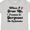 thumbnail image 4 of Inktastic Gorgeous Like My Godmother Girls Toddler T-Shirt, 4 of 5