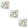 thumbnail image 2 of Wisewang Color Size Random Universal for Fender Retainer Clips Rivets Door Panel Shield Push Pins Automotive Accessories 200 Pieces 3Set, 2 of 6