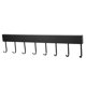 thumbnail image 2 of Ganchos De Riel De 40 Cm Con 8 Ganchos Extraíbles Soporte Para Utensilios De Acero Inoxidable Sistema Utensilios De Cocina Para Tazas Cepillos Paños Llaves Monederos Abrigos Moyic HA015719-00, 2 of 6